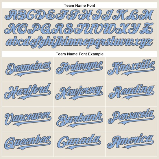 Maglia da baseball blu-grigio acciaio personalizzata autentica e leggera in crema Maglia da baseball blu-grigio acciaio personalizzata autentica e leggera in crema