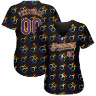 La maglia personalizzata "Love Love Baseball" è autentica e arcobaleno per il mese LGBT in 3D? La maglia personalizzata "Love Love Baseball" è autentica e arcobaleno per il mese LGBT in 3D?