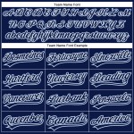 Maglia da baseball leggera a righe blu navy personalizzata bianca autentica Maglia da baseball leggera a righe blu navy personalizzata bianca autentica