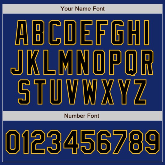 Maglia da baseball Raglan personalizzata con maniche autentiche nere e oro reali Maglia da baseball Raglan personalizzata con maniche autentiche nere e oro reali