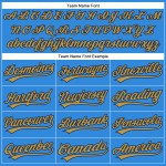 Maglia da baseball personalizzata Electric Autentica Oro-Blu Navy Blu Antico Maglia da baseball personalizzata Electric Autentica Oro-Blu Navy Blu Antico