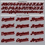Maglia da baseball autentica, grigia, raglan, nera e rossa, maniche personalizzate Maglia da baseball autentica, grigia, raglan, nera e rossa, maniche personalizzate