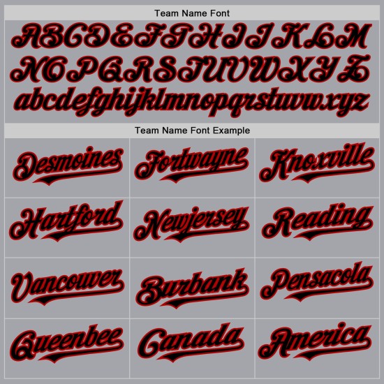 Maglia da baseball autentica, grigia, raglan, nera e rossa, maniche personalizzate Maglia da baseball autentica, grigia, raglan, nera e rossa, maniche personalizzate