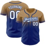 Maglia da baseball bianca e blu navy, stile vintage, personalizzata, autentica Maglia da baseball bianca e blu navy, stile vintage, personalizzata, autentica