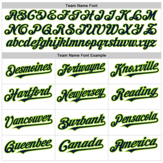 Maglia da baseball autentica, personalizzata, con maniche neon, colore verde-blu, raglan bianco Maglia da baseball autentica, personalizzata, con maniche neon, colore verde-blu, raglan bianco